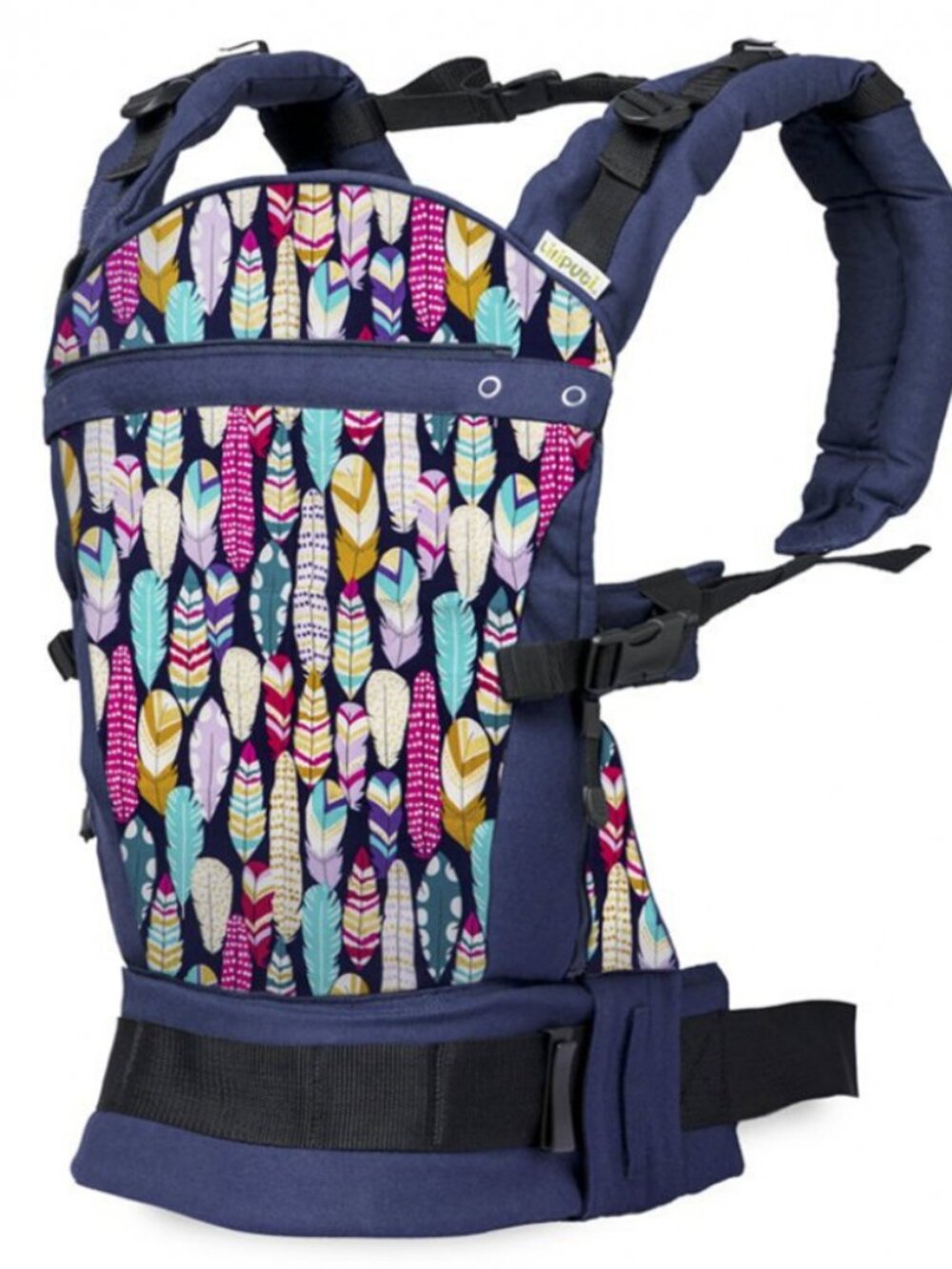 NWT Liliputi Rainbow Line Feather Buckle Carrier